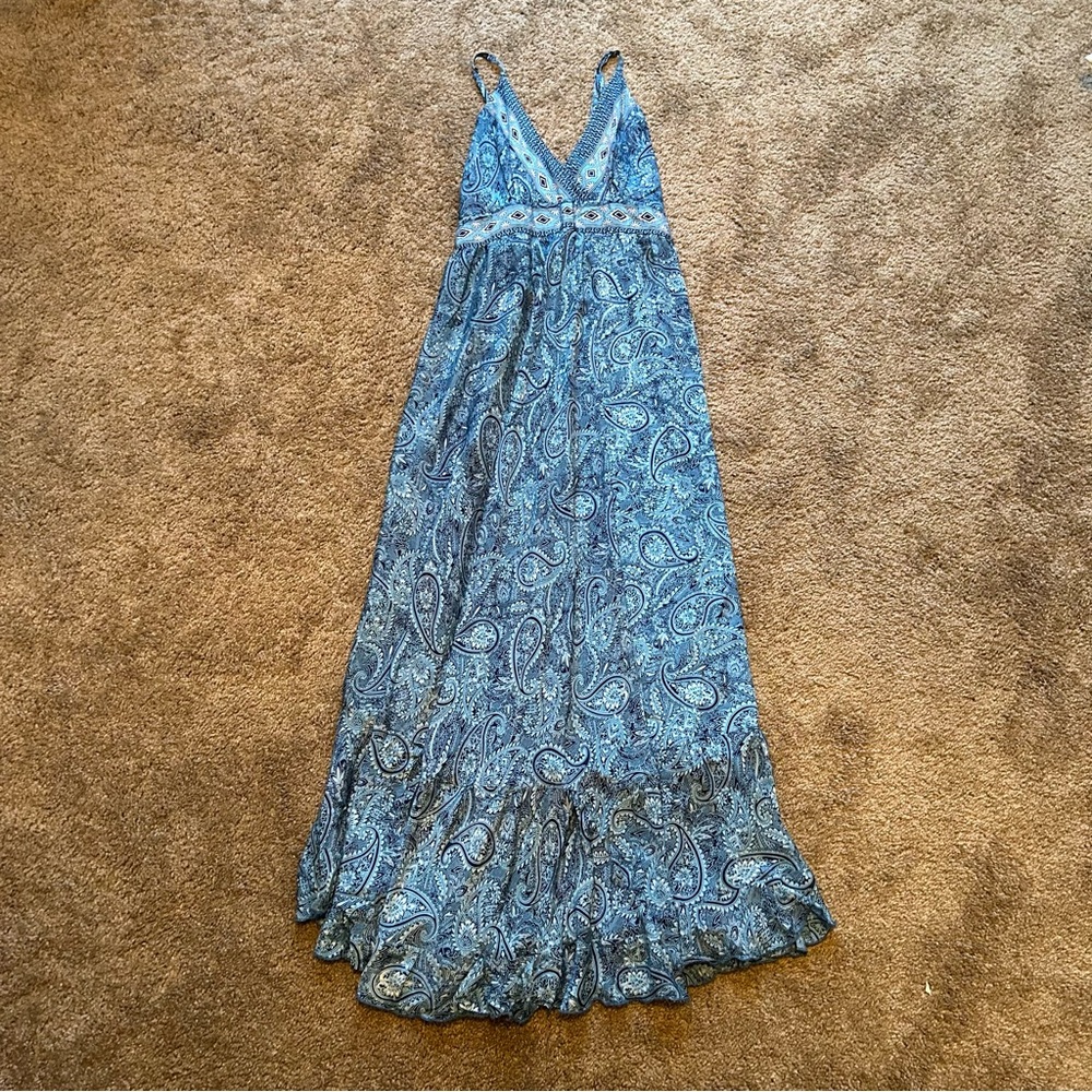 Devi Blue Maxi Dress